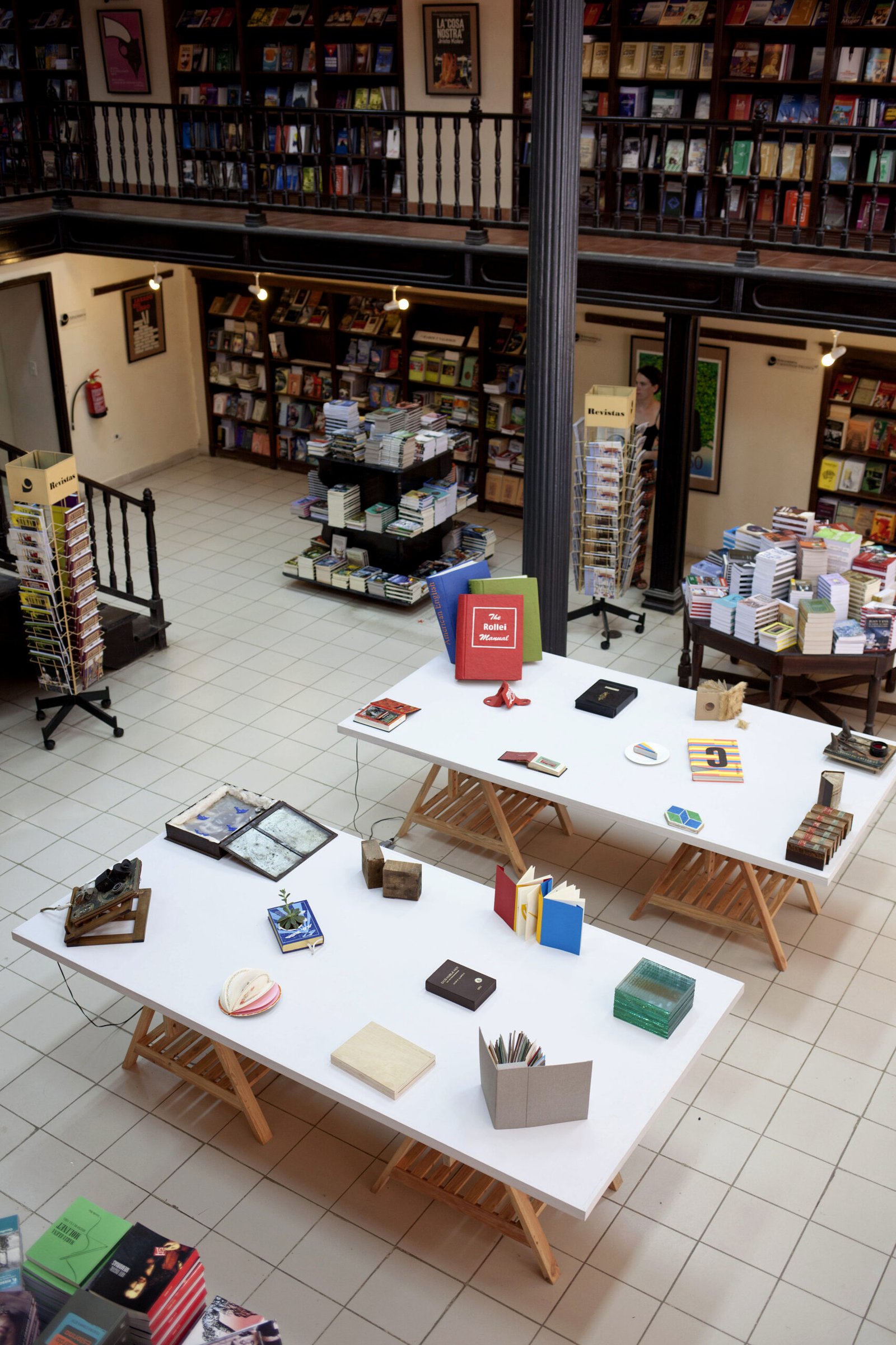 Intervención en una librería